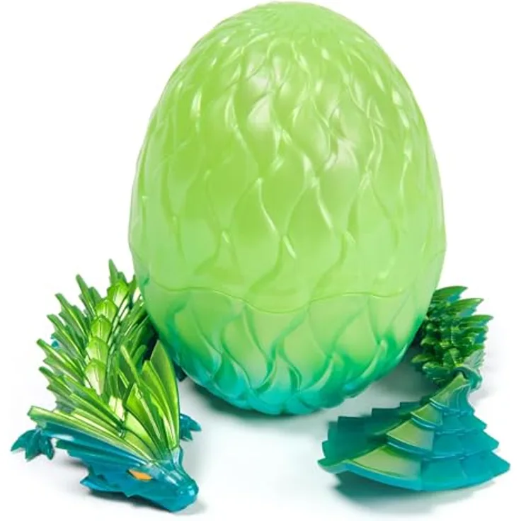 Spin Master CrystaLynx Dragons, Sammelfigur in Kristallei, 30 cm beweglicher Drache, assortiert