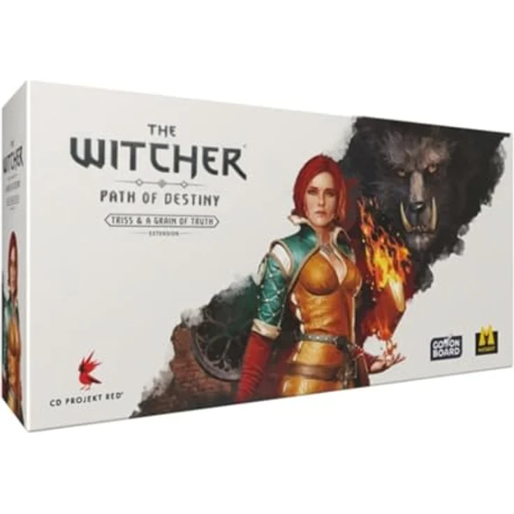 Go On Board The Witcher Path of Destiny, Tableau-Building Kartenspiel für 1-5 Spieler, Triss & A Grain of Truth, ab 14 Jahren, Englische Version – Bild 1