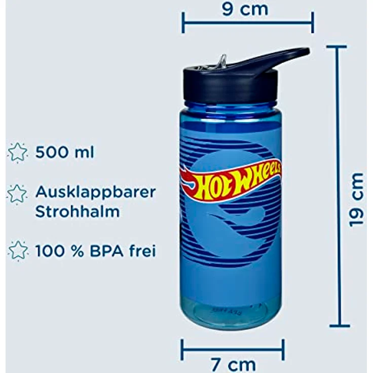 scooli AERO Trinkflasche Hot Wheels – Bild 4