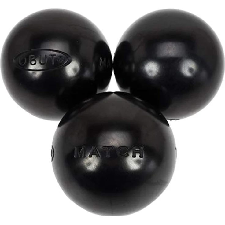 Obut Match schwarz Boccia-Kugeln 1/2 Spannen 74 M – Bild 2