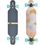 Apollo Longboard Nauro - TwinTip Drop-Through Bamboo Komplettboard