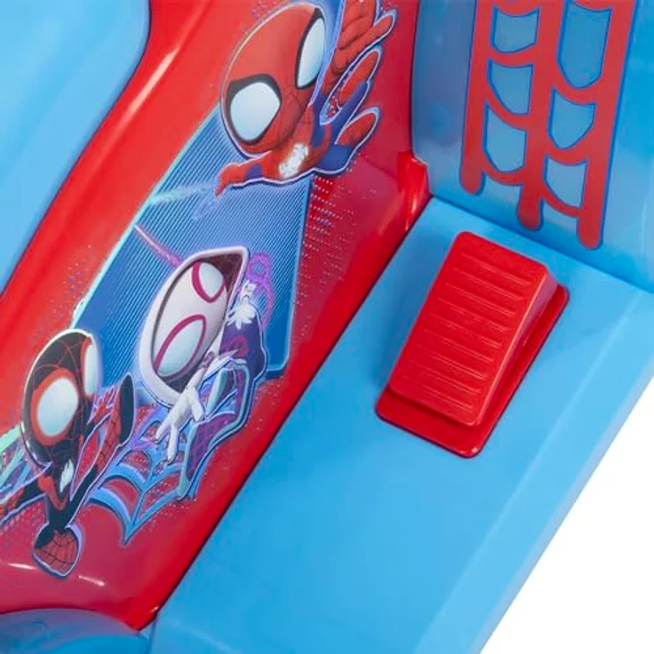 Huffy Spidey Mini Quad, Kinderelektroauto mit Marvel Spidey Motiv, 2,5 km/h, rot – Bild 6