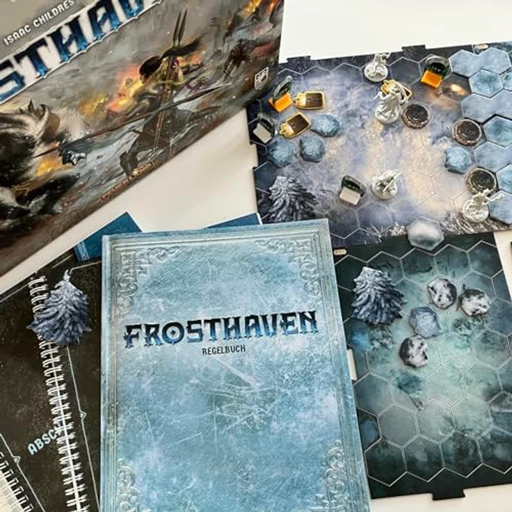 Feuerland Spiele Frosthaven, Brettspiel mit langlebigen Materialien und flexiblem Design – Bild 5