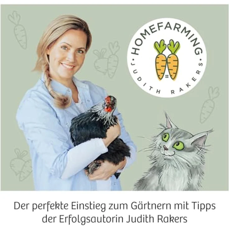 Kosmos Experimentierkasten Judith Rakers Meine erste Farm, Made in Germany, Mini-Hochbeet und interaktive Anleitung – Bild 4