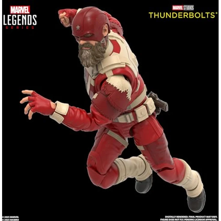 Hasbro Marvel Legends Series Yelena Belova und Red Guardian Action-Figuren, 15 cm groß mit 11 Zubehörteilen und über 20 Bewegungspunkten, im Fensterschachtel-Design – Bild 5