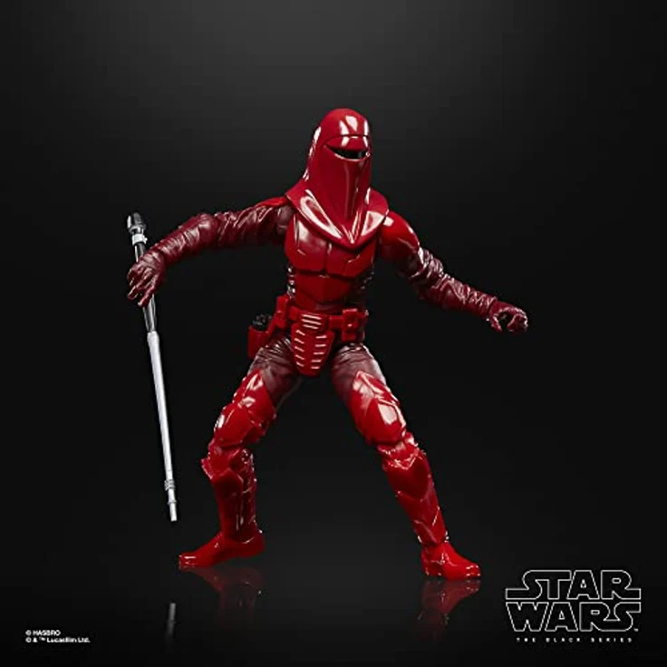 Star Wars The Black Series Imperiale Ehrengarde Figur, 15 cm, mit Stab, zum 40-jährigen Jubiläum von Star Wars: Die Rückkehr der Jedi-Ritter – Bild 4