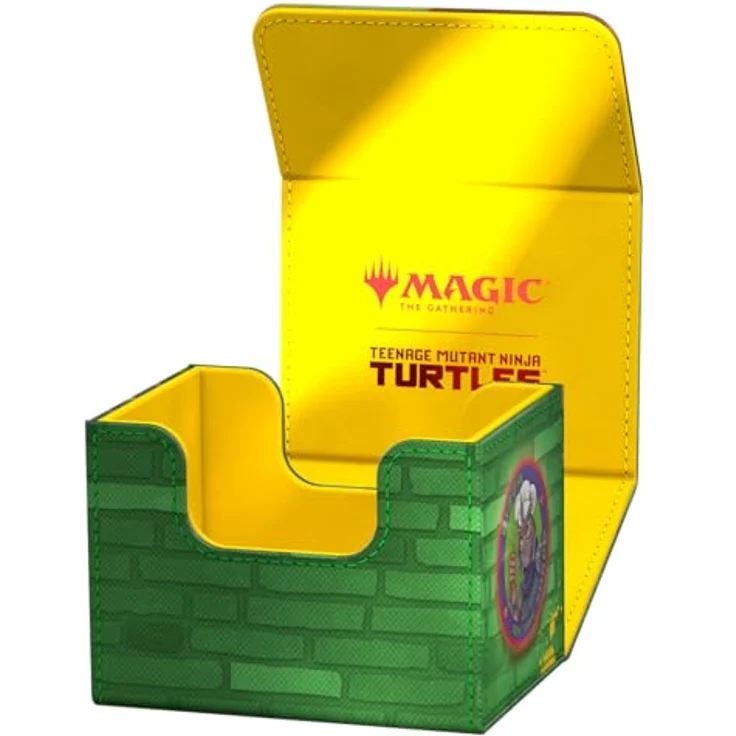 Ultimate Guard Sidewinder 100+ Xenoskin, Sammelkartenhülle für 100 Double-Sleeve Karten, lizenziertes Magic: The Gathering Design - Teenage Mutant Ninja Turtles - Swamp – Bild 4