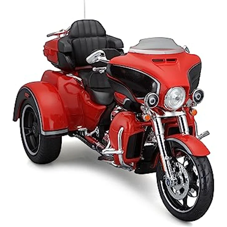 Maisto - Motorrad Harley Davidson - CVO Tri-Glide (3 Räder) - Orange - Nachbildung des Fahrzeugs im Maßstab 1:12 - Für Kinder ab 3 Jahren - M32337 – Bild 5