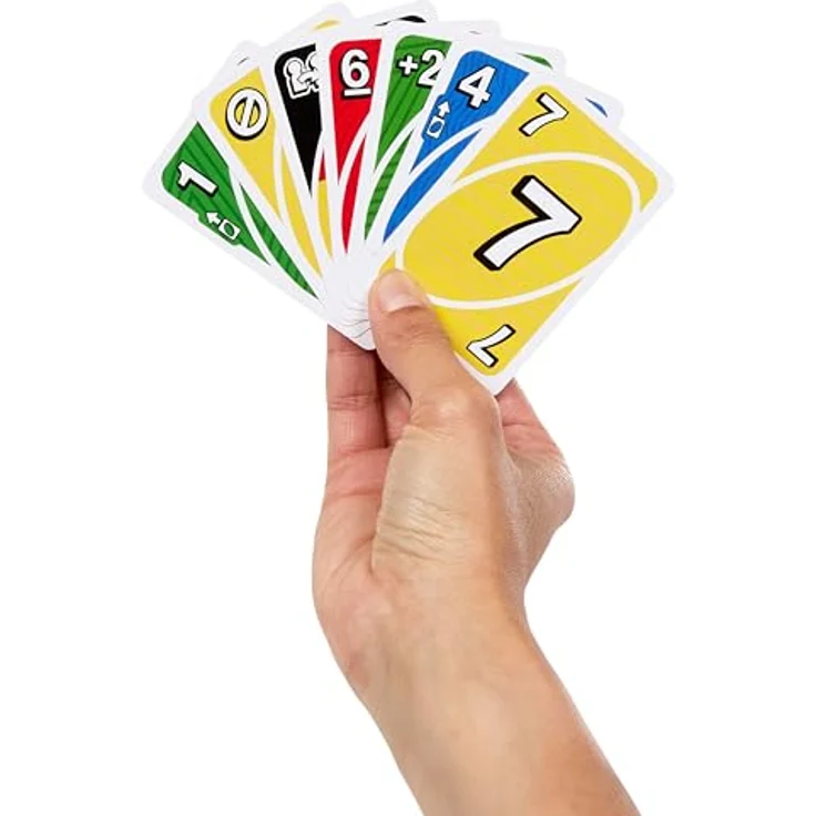 MATTEL GAMES UNO TEAMS Kartenspiel, Mehrfarbig, kooperatives Spiel für 2er Teams mit Sonderkarten und speziellen Regeln – Bild 3