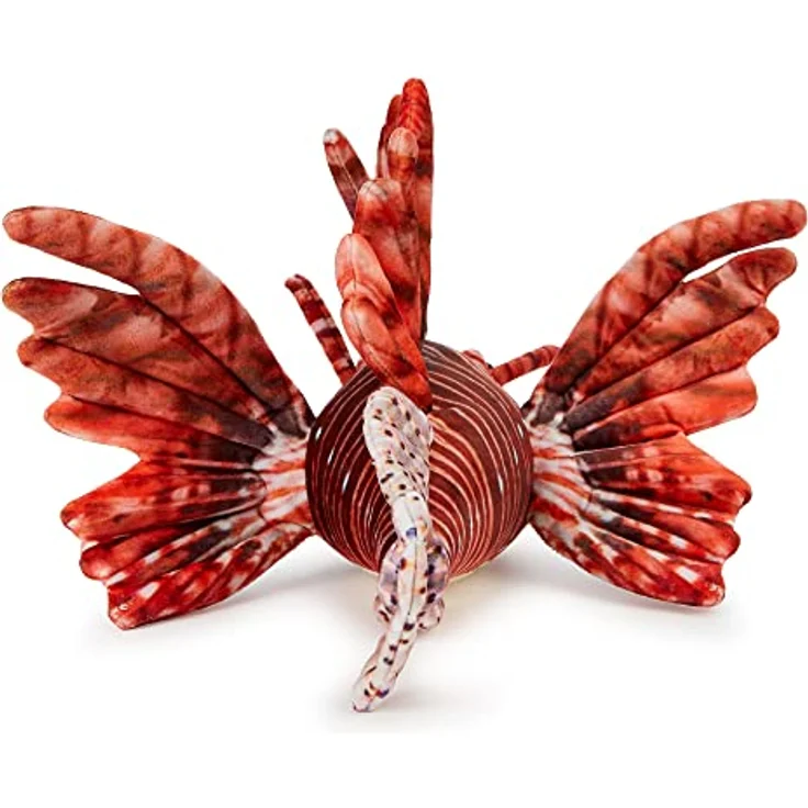 Zappi Co Rotfeuerfisch Plüschtier, weiches Kuscheltier für Kinder (28-30 cm), ideal zum Umarmen und Spielen, recycelte Füllung, Safari-Tiere Kollektion – Bild 5