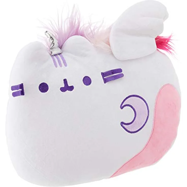 PUSHEEN Pusheen-Kissen „Einhorn“, 35 cm, kuschelweiches Polyurethan