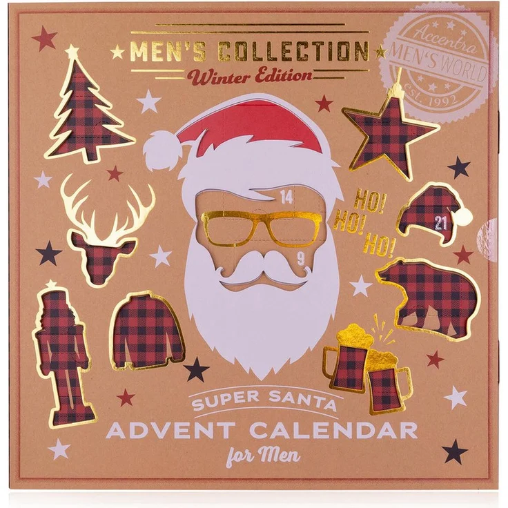 ACCENTRA Adventskalender MEN'S COLLECTION WINTER EDITION, 24 hochwertige Überraschungen in stilvoller Box – Bild 1