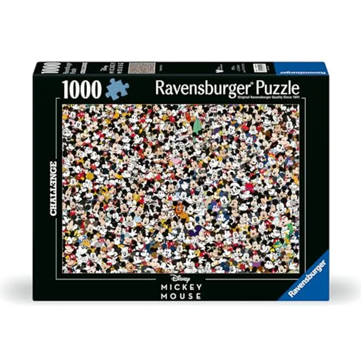 Ravensburger Jigsaw Puzzle Mickey Mouse, 1000 Teile, ideales Puzzle für Anfänger und Fortgeschrittene – Bild 2