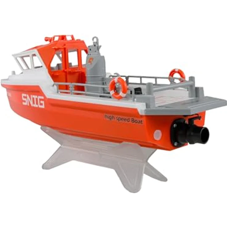Amewi RC-Boot Rettungsboot brushless Jetantrieb 320mm RTR, ferngesteuertes Boot mit Jetantrieb, brushless Antrieb, und integriertem Unterspannungsalarm – Bild 4
