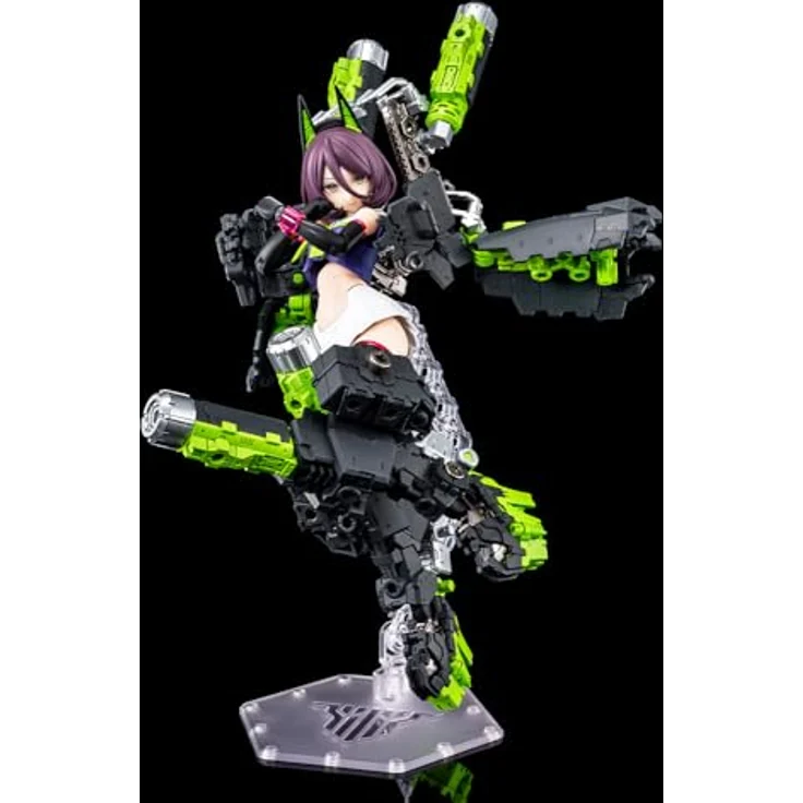 Kotobukiya Megami Device Plastic Model Kit 1/1 Buster Doll Tank, 17 cm, mit Artikulationspunkten und Austauschteilen – Bild 3