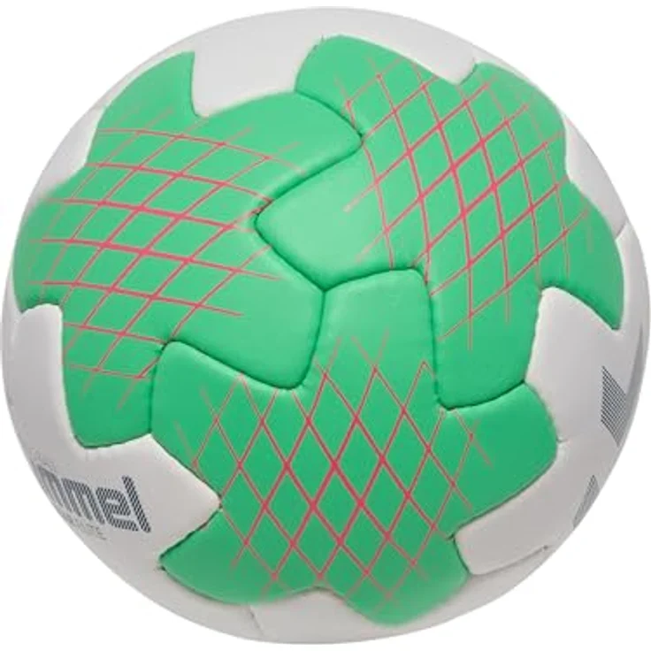 hummel hmlSTAR Elite HB, Off White/Green/RED, 2 - Handball mit strukturiertem Obermaterial und präziser Handnaht – Bild 4