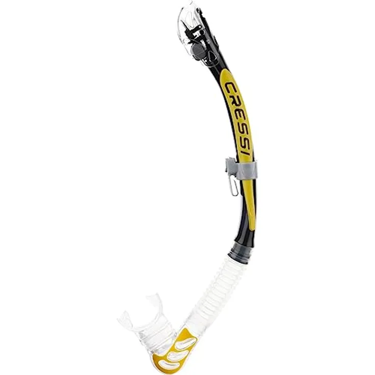 Cressi Alpha Ultra Dry - Schnorchel Trocken Ideal zum Schnorcheln, Apnoe und Tauchen
