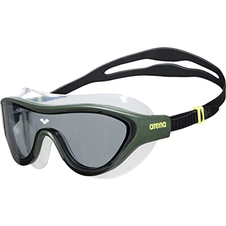 arena The One Mask Anti-Fog Schwimmmaske für Erwachsene, Schwimmmaske mit Großen Gläsern, UV-Schutz, Selbstjustierender Nasensteg, Orbit-Proof Dichtungen