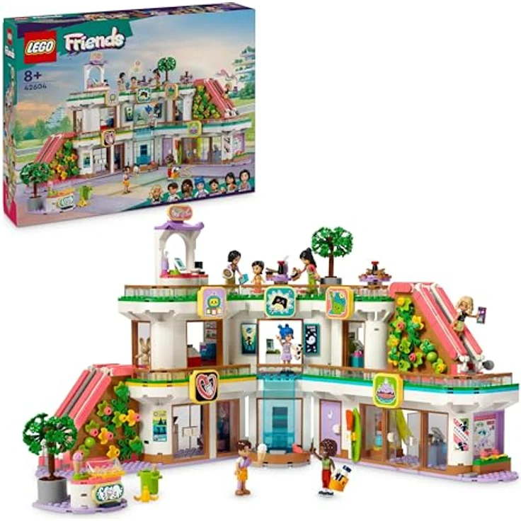 LEGO Friends Heartlake City Kaufhaus, Puppenhaus-Spielzeug für Mädchen und Jungen, Set mit Figuren, fördert die sozial-emotionale Entwicklung, Geschenk für Kinder ab 8 Jahren 42604 – Bild 1