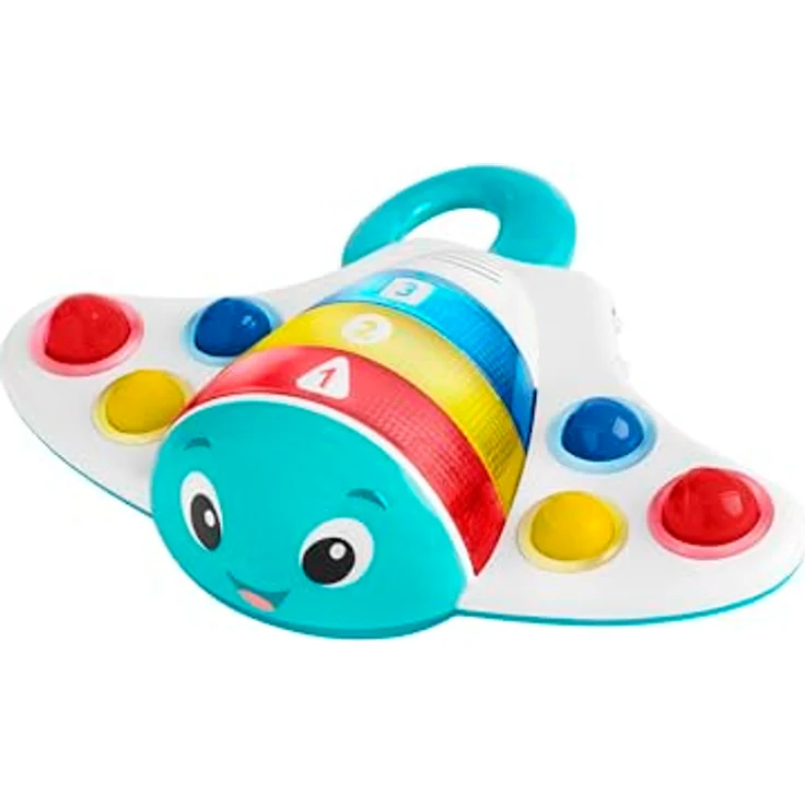 Baby Einstein, Ocean Explorers Pop and Explore Stingray Popper Spielzeug, ab 6 Monaten – Bild 2