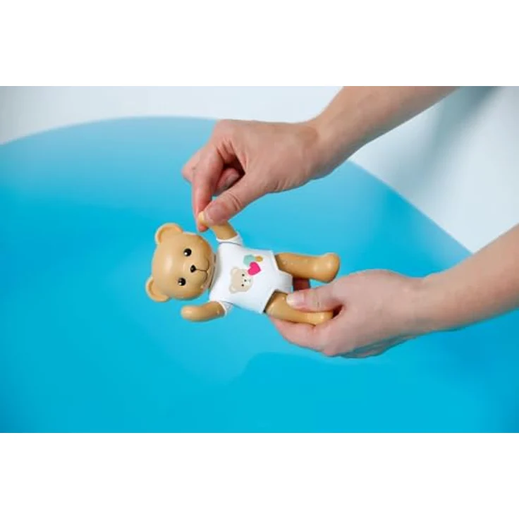BABY Born Splish Splash Teddy, Bade-Spielzeug Teddy mit mechanischer Schwimmfunktion, 15 cm, für Kinder ab 1 Jahr, Zapf Creation – Bild 3