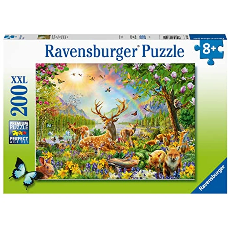 Ravensburger Kinderpuzzle - 13352 Anmutige Hirschfamilie - 200 Teile Puzzle für Kinder ab 8 Jahren – Bild 2