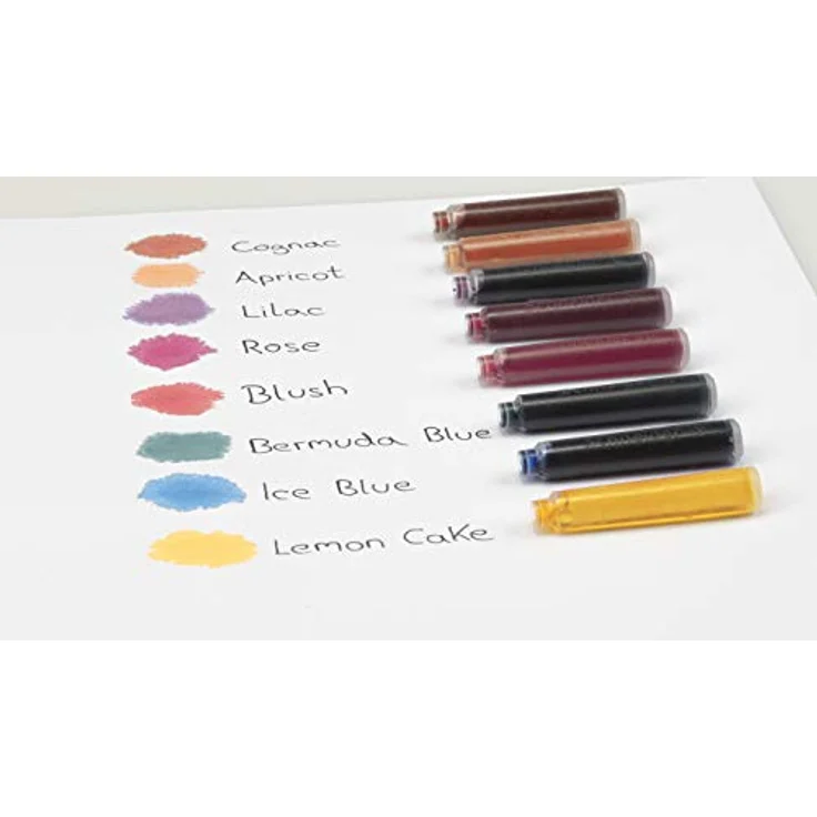 SCHNEIDER Füllhalter Tintenpatrone Standard Pastell, Ausführung: 6er Schachtel, Farbe: Cognac – Bild 4