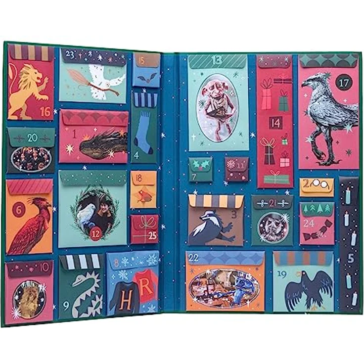Simon & Schuster Harry Potter: Holiday Magic, Adventskalender mit über 25 Überraschungen und Sammlerstücken, 2023 Edition – Bild 3