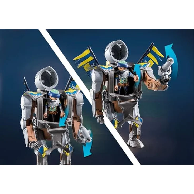PLAYMOBIL Kampfroboter 71300, Playmobil Novelmore - ausgeklügelte Erfindung für den Guardian-Wettkampf – Bild 7