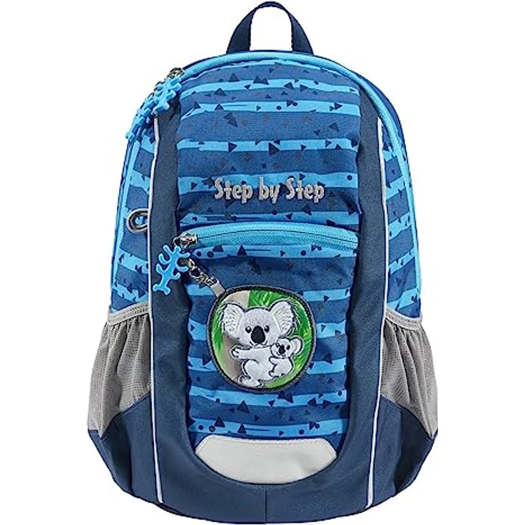 Step by Step Rucksack-Set KIGA Maxi „Koala Coco“, blau, ergonomischer Mini-Rucksack mit höhenverstellbarem Brustgurt, Kita & Kindergarten, ab 3 Jahren, 10 l – Bild 2