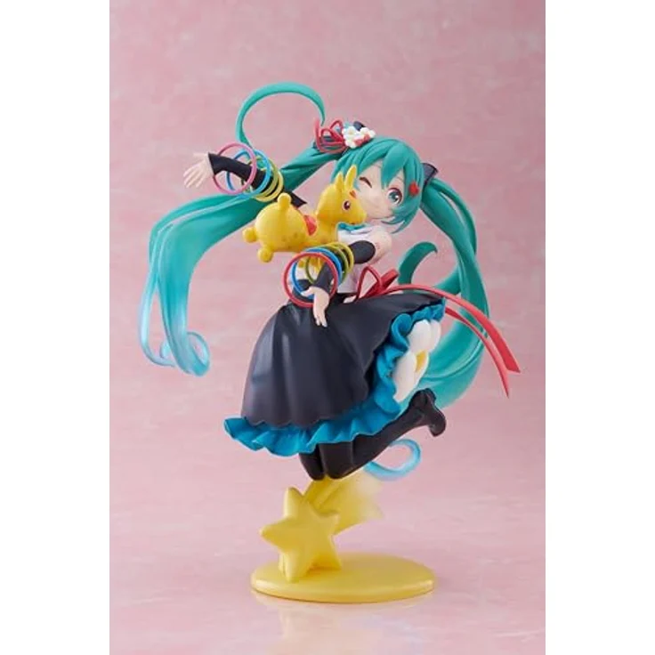Taito Hatsune Miku x Rody AMP+ PVC Statue, Thank You Ver. Reissue, 20 cm, offizielles Lizenzprodukt – Bild 5
