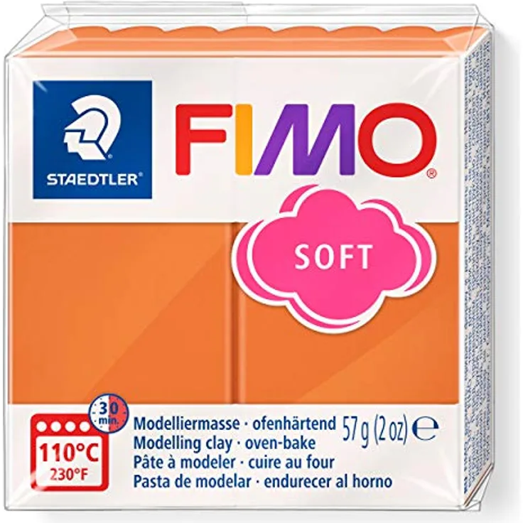 STAEDTLER Modelliermasse FIMO soft cognac