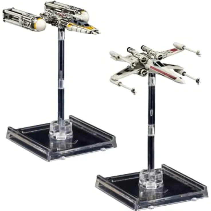 Atomic Mass Games Star Wars: X-Wing 2. Edition - Rebellenallianz Staffel, Starterpack mit 4 Modellen und Spielzubehör (Deutsch) – Bild 3