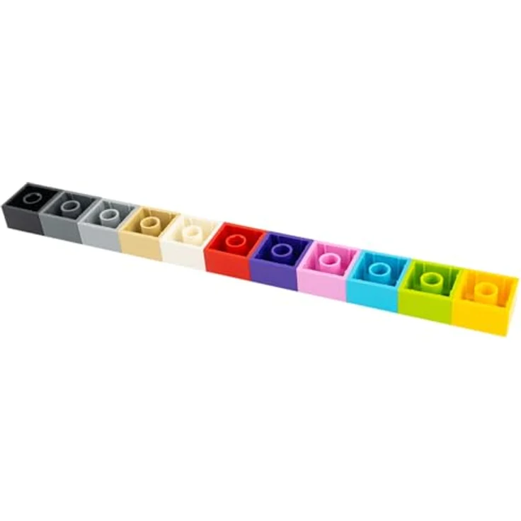 Stein-Experte Lego® 2x2 Classic Basic Steine, 100 Stück in bunten Farben - Hochwertige Klemmbausteine für kreative Bauvorhaben – Bild 3