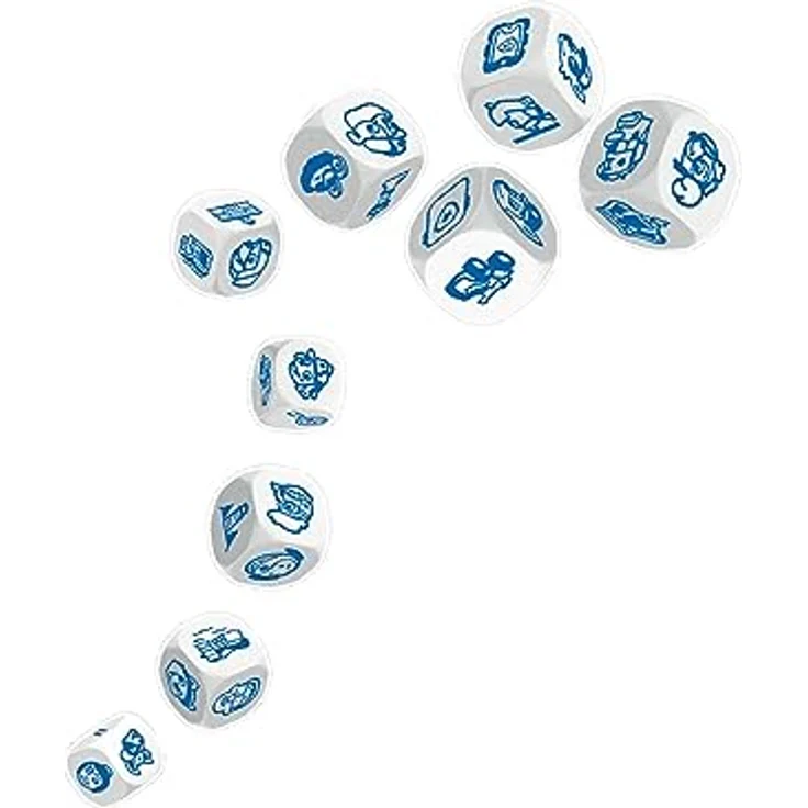 Asmodee Story Cubes: Paw Patrol, Mehrsprachiges Würfelspiel (inklusive Spanisch), ASMRSC310ML1 – Bild 3