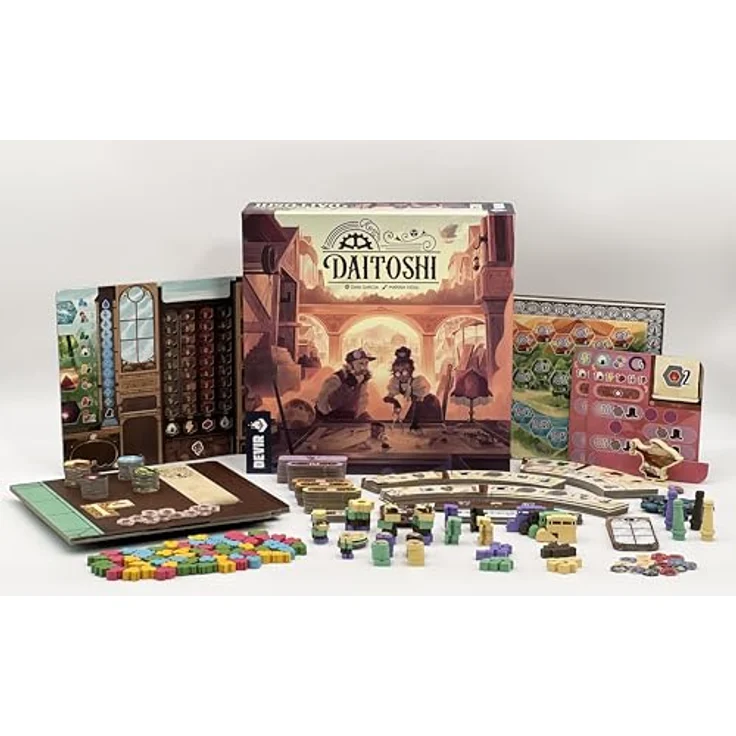 Devir Daitoshi, Strategie-Brettspiel für 2-4 Spieler, Englisch – Bild 3