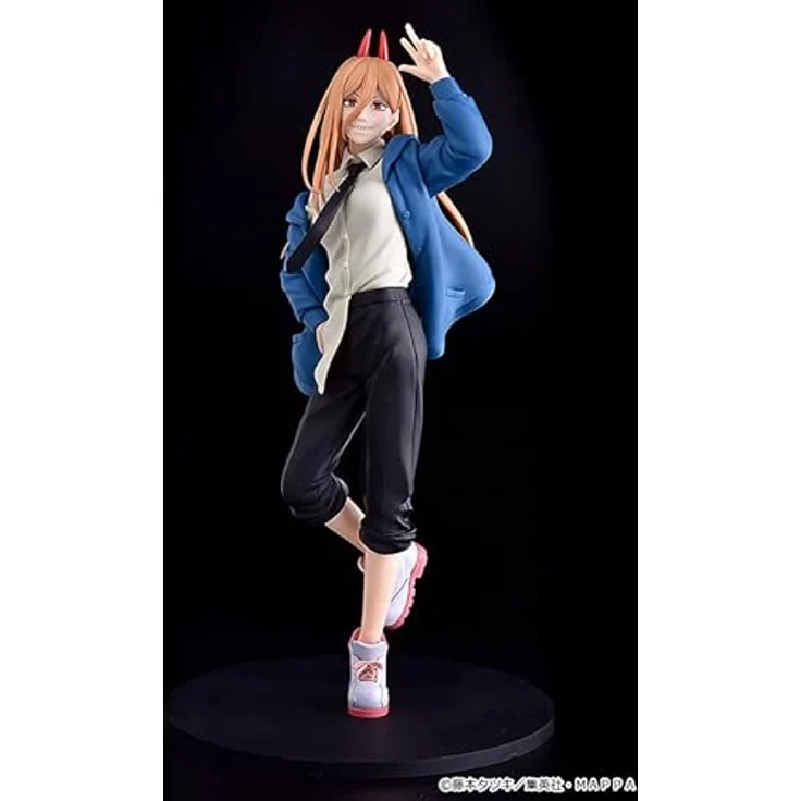 Max Factory Kettensägenmann Power Figur PLAMAX 20 cm, Montage und Lackierung erforderlich, schwarz – Bild 2