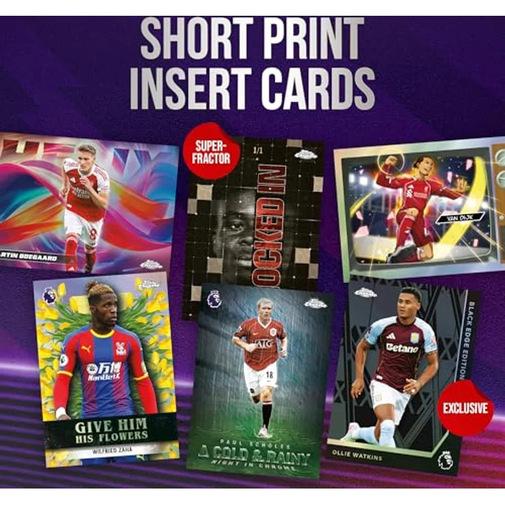 Topps 2026 Premier League Chrome Value Box, Sammelkarten mit glänzendem Chrome-Finish und beliebten Spielern – Bild 7