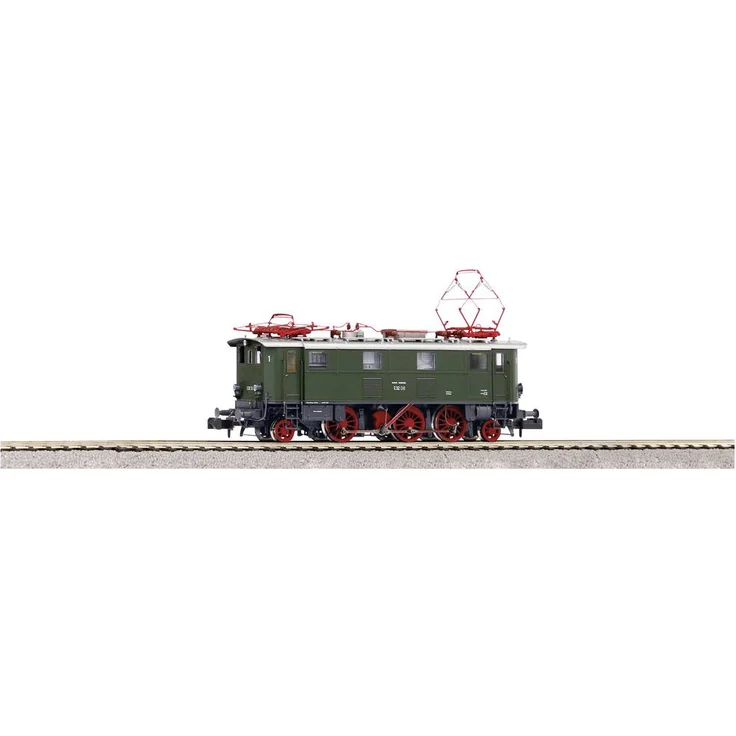 Piko N 40821 N E-Lok BR E 32 der DB, Altbau-Elektrolokomotive im Maßstab 1:160, LED-Technik, rot