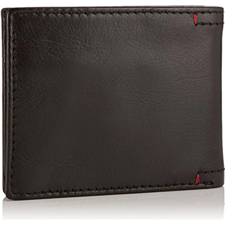 camel active Salamanca Herren Geldbörse Klein Querformat Leder Schwarz – Bild 2