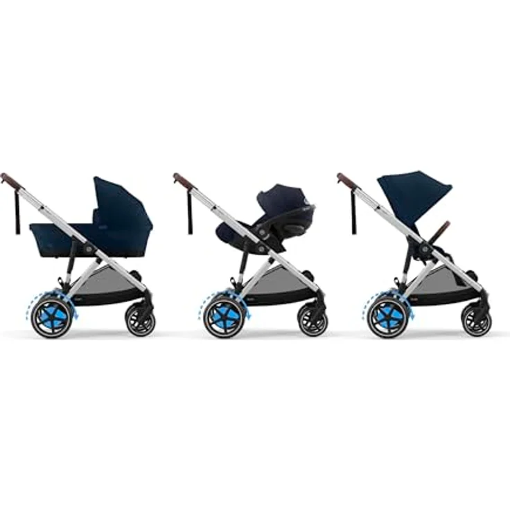 Cybex e-Gazelle S, Kinderwagen mit E-Antrieb, Wiegefunktion und großem Einkaufskorb – Bild 7