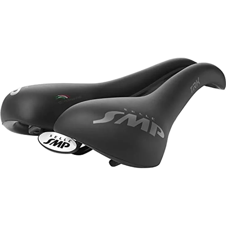 SMP4Bike Damen TRK Fahrraddsattel, schwarz, 27.2 x 17.7-cm
