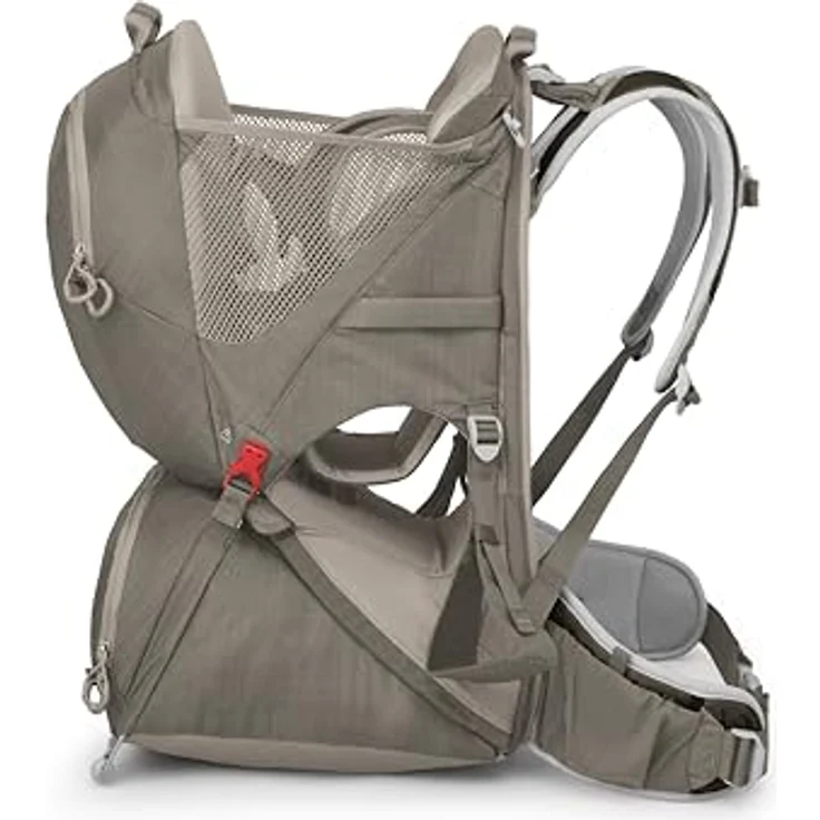 Osprey Poco LT, Babytrage für Outdoor-Aktivitäten, max. Traggewicht 22 kg, grau – Bild 8