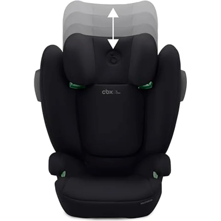Cybex Solution B3 I-Fix, Kindersitz mit Isofix-System und 12-fach höhenverstellbarer Kopfstütze, ECE R129/i-Size Norm – Bild 3