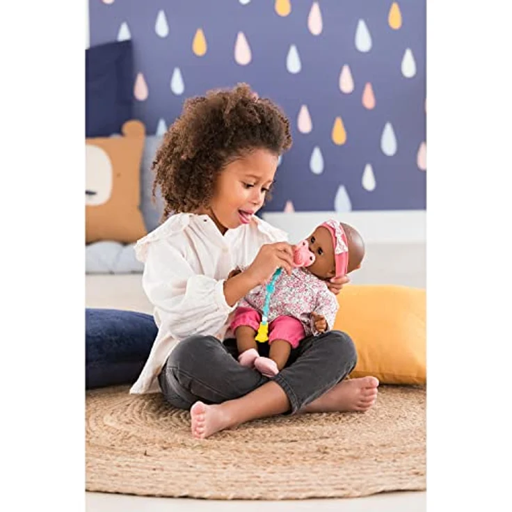 Corolle 9000141400 - Schnuller mit 15 Sounds und Schnullerkette, für alle 36cm Babypuppen, Puppenzubehör, ab 3 Jahren – Bild 5