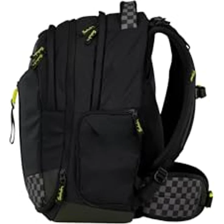 Satch Schulrucksack match, erweiterbarer Rucksack mit 5 Liter Volumenerweiterung, ergonomisch anpassbar, reflektierend, gepolstertes Laptop- und Tablet-Fach, aus 23 recycelten PET-Flaschen – Bild 7