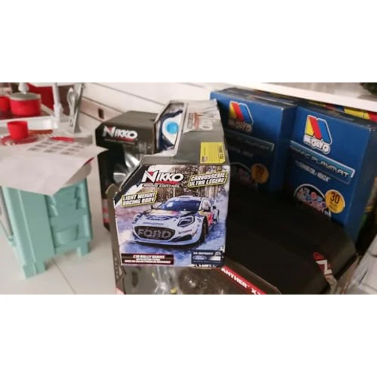 M MOLTO GR Red Bull Ford Puma Rally1 Hybrid 1:18 – Ferngesteuertes RC Auto mit hoher Geschwindigkeit und ergonomischer Fernbedienung – Kinder- und Jugendfahrzeug von Nikko – Bild 3