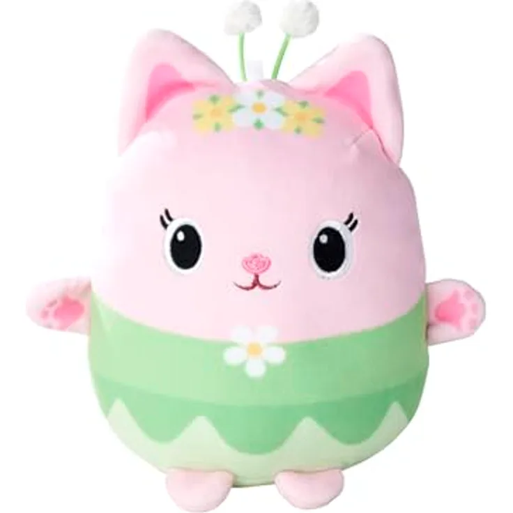 Universal Gabbys Puppenhaus Katzenfee Squishy Kuscheltier, 20 cm aus DreamWorks Serie, ab 0 Monaten