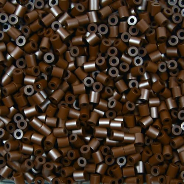 Hama Bügelperlen Hama Beutel mit 1000 Bio Midi-Bügelperlen braun, aus Biokunststoff hergestellt – Bild 3