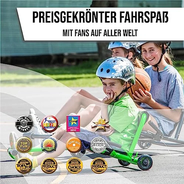 Ezyroller Kinderfahrzeug Dreirad Classic X Trike Kinder Sitz Scooter Ezy Roller (schwarz) – Bild 8